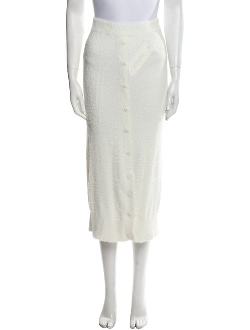 ROTATE Birger Christensen Nylon Midi Length Skirt