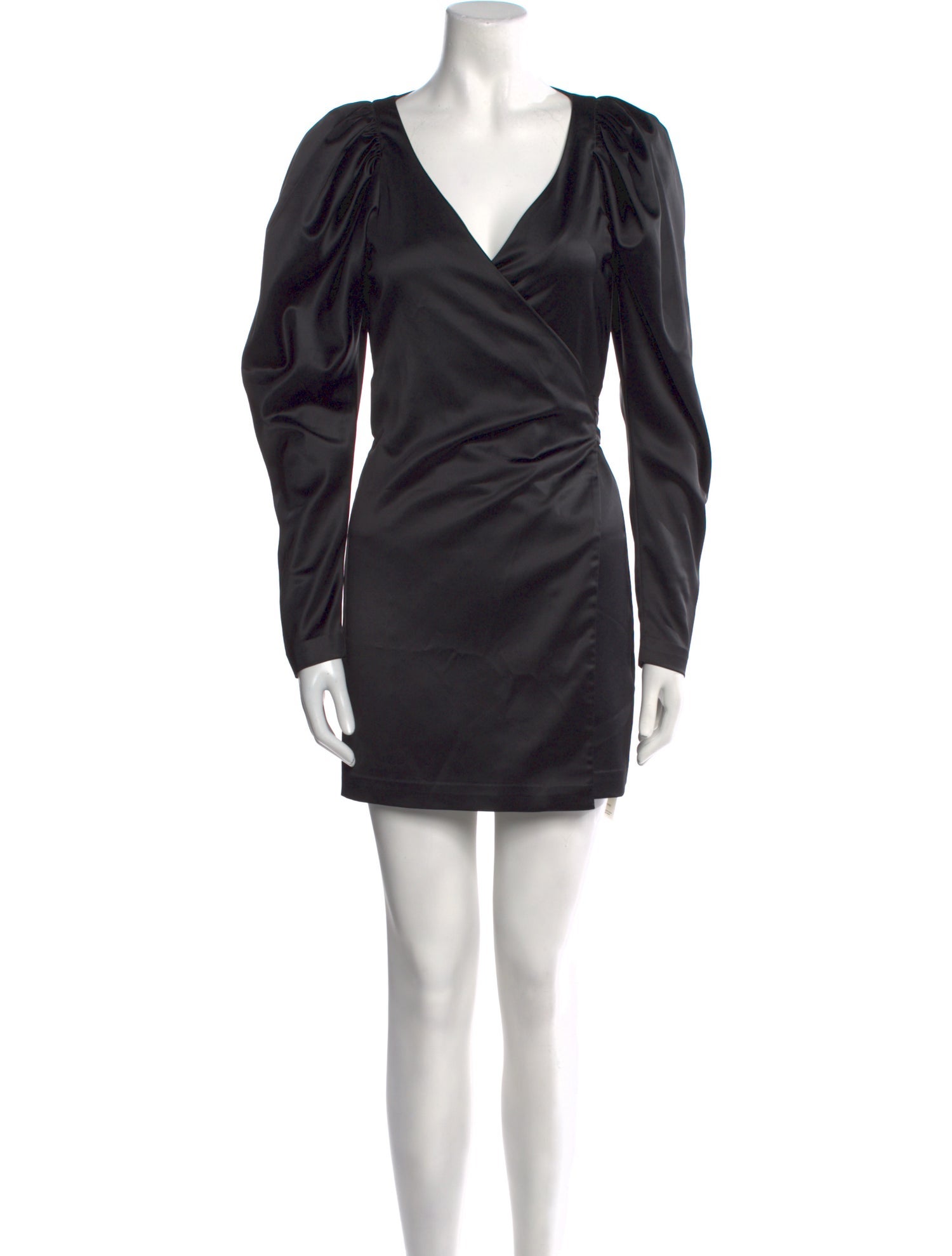 ROTATE Birger Christensen V-Neck Mini Dress