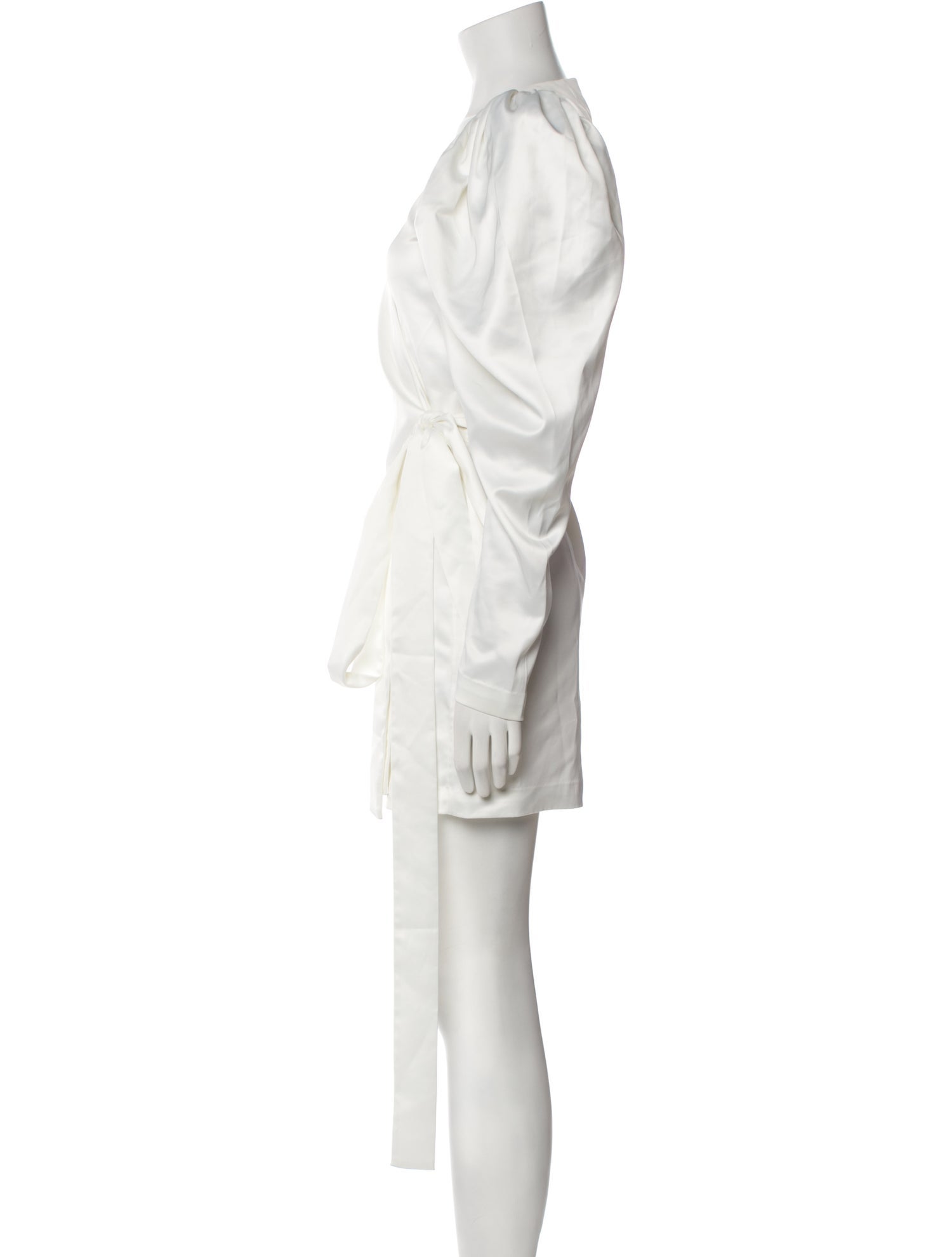 ROTATE Birger Christensen V-Neck Mini Dress