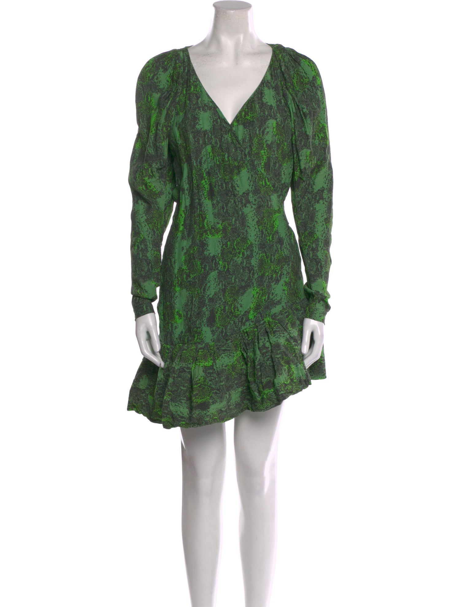 ROTATE Birger Christensen Printed Mini Dress