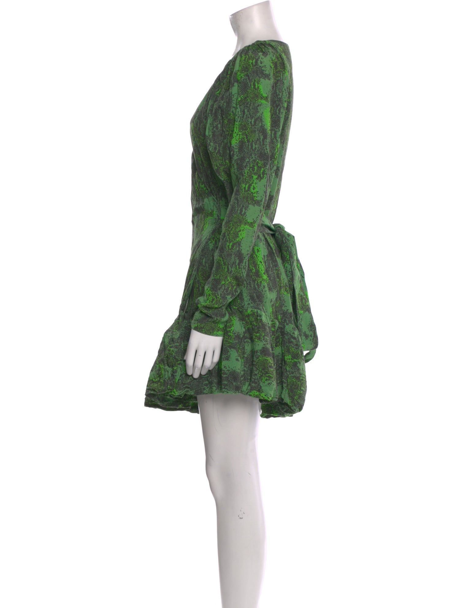 ROTATE Birger Christensen Printed Mini Dress