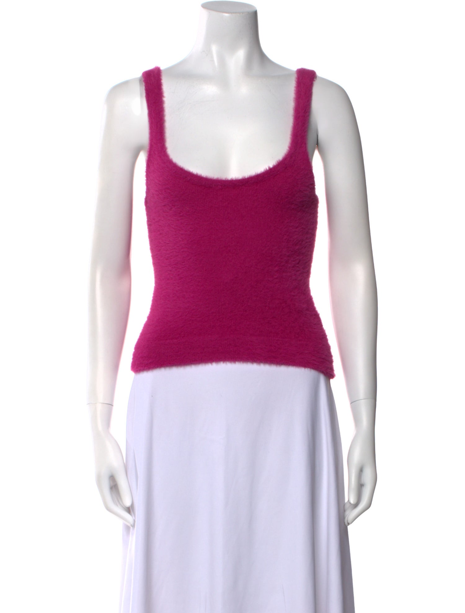 ROTATE Birger Christensen Scoop Neck Sleeveless Top