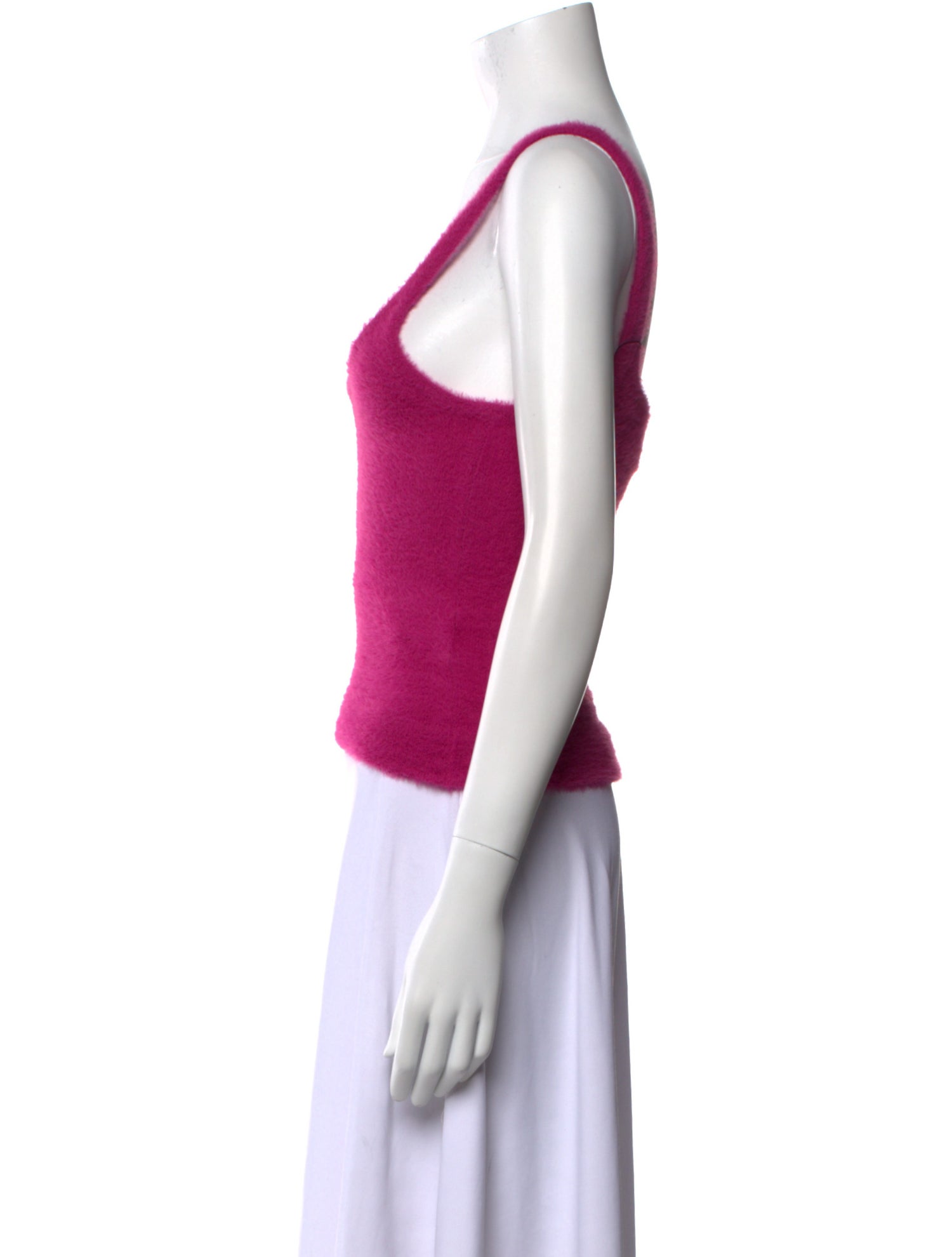 ROTATE Birger Christensen Scoop Neck Sleeveless Top