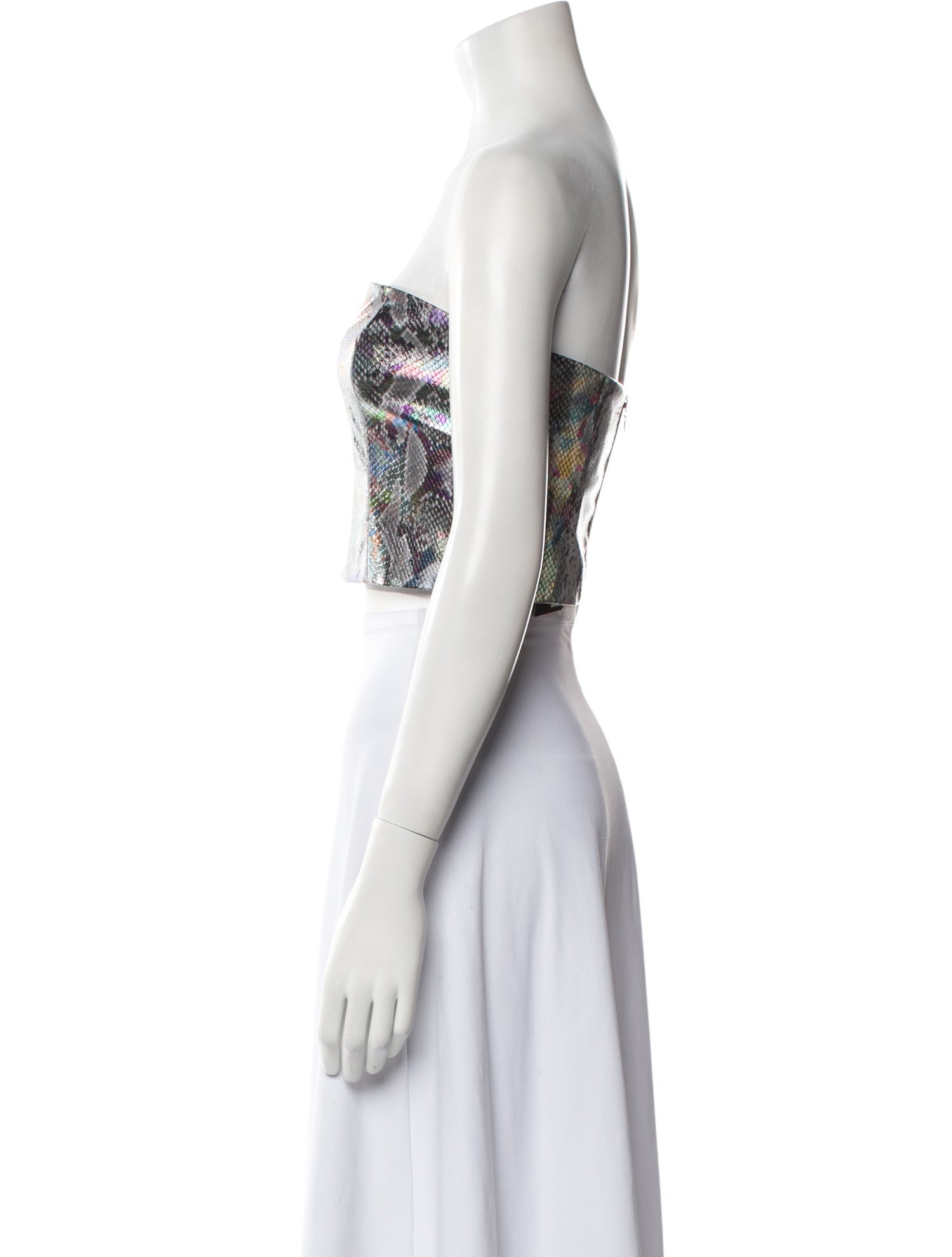 ROTATE Birger Christensen Strapless Crop Top w/ Tags