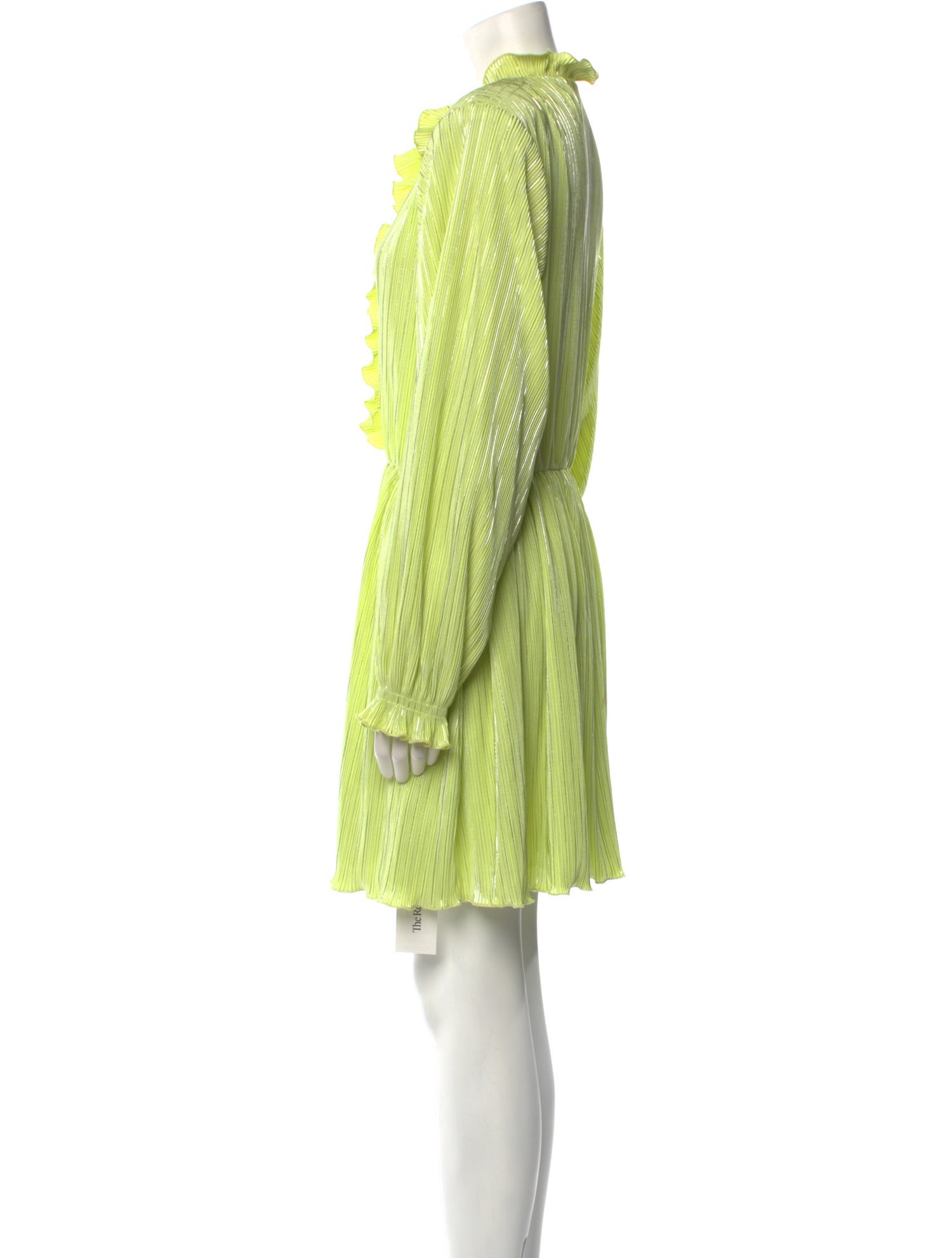 ROTATE Birger Christensen Mock Neck Mini Dress