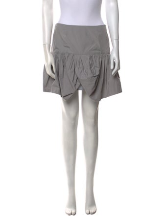 ROTATE Birger Christensen Ruffle Embellishment Mini Skirt