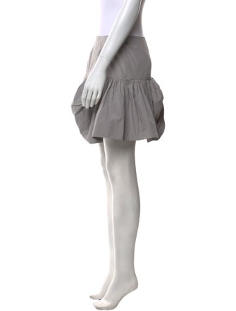 ROTATE Birger Christensen Ruffle Embellishment Mini Skirt