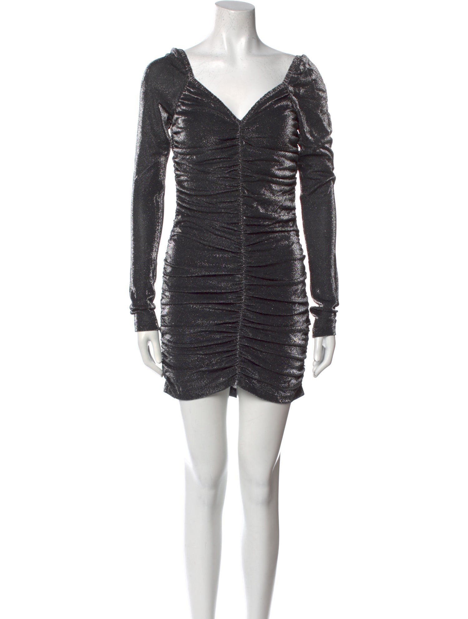 ROTATE Birger Christensen V-Neck Mini Dress w/ Tags