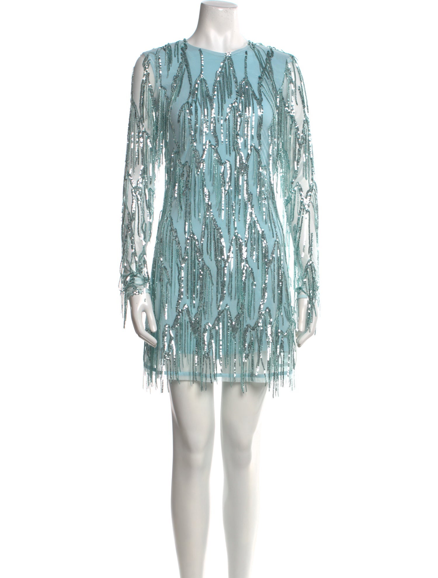 ROTATE Birger Christensen Printed Mini Dress w/ Tags