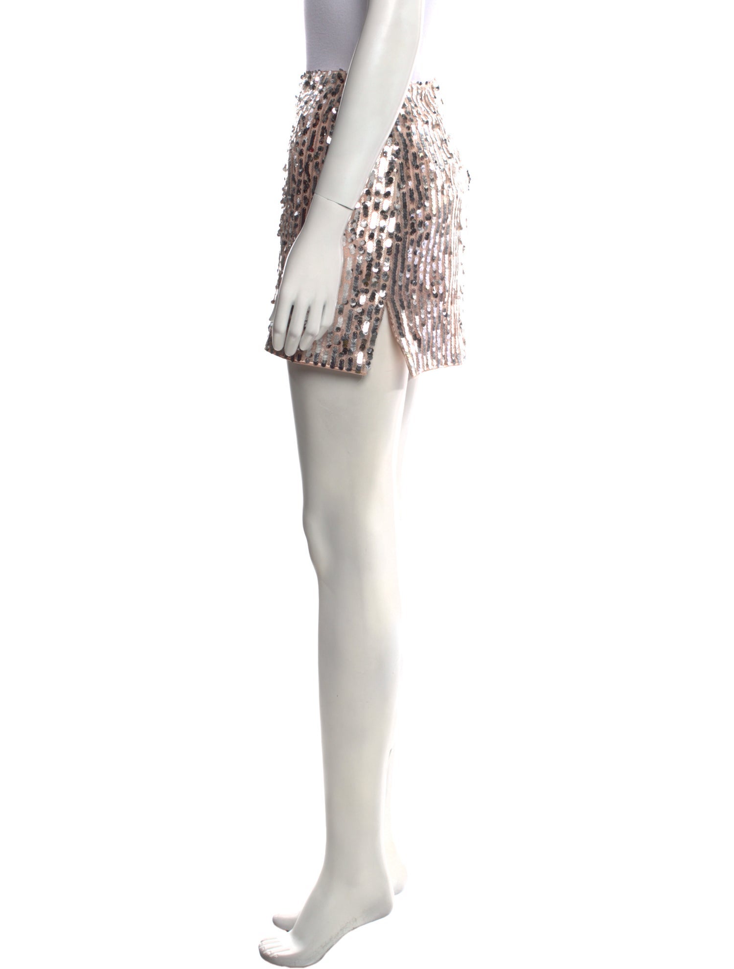 ROTATE Birger Christensen Sequin Embellishments Mini Skirt w/ Tags