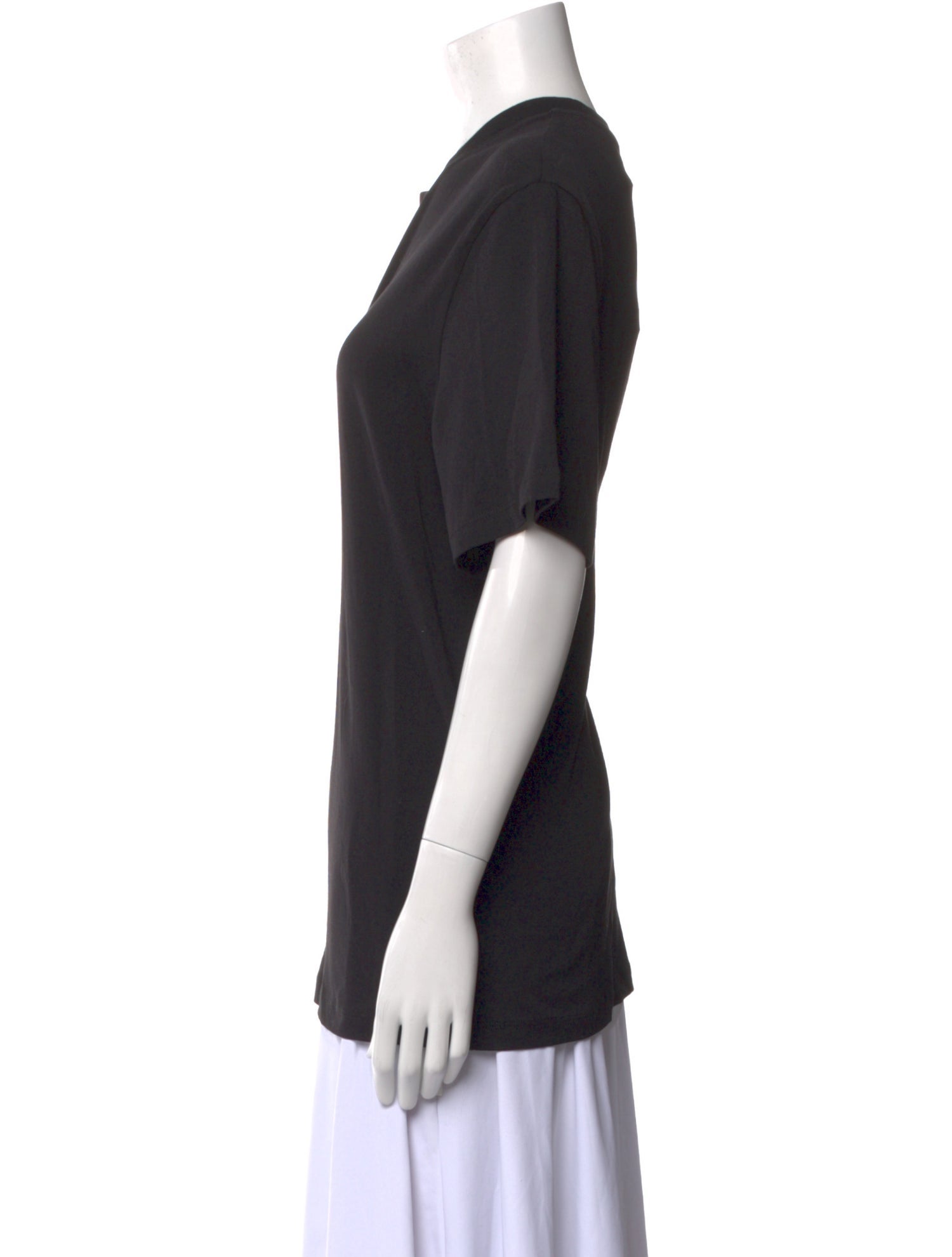 ROTATE Birger Christensen Graphic Print Crew Neck T-Shirt