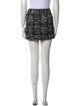 ROTATE Birger Christensen Tweed Pattern Mini Skirt