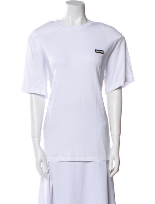 ROTATE Birger Christensen Crew Neck Short Sleeve T-Shirt