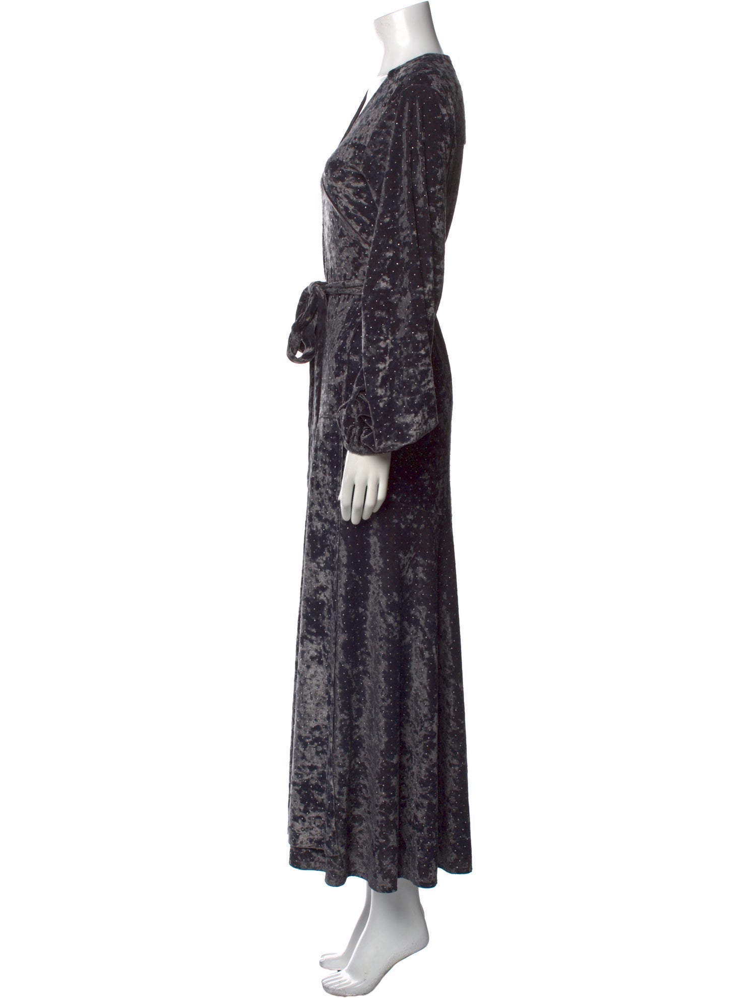 ROTATE Birger Christensen Printed Long Dress