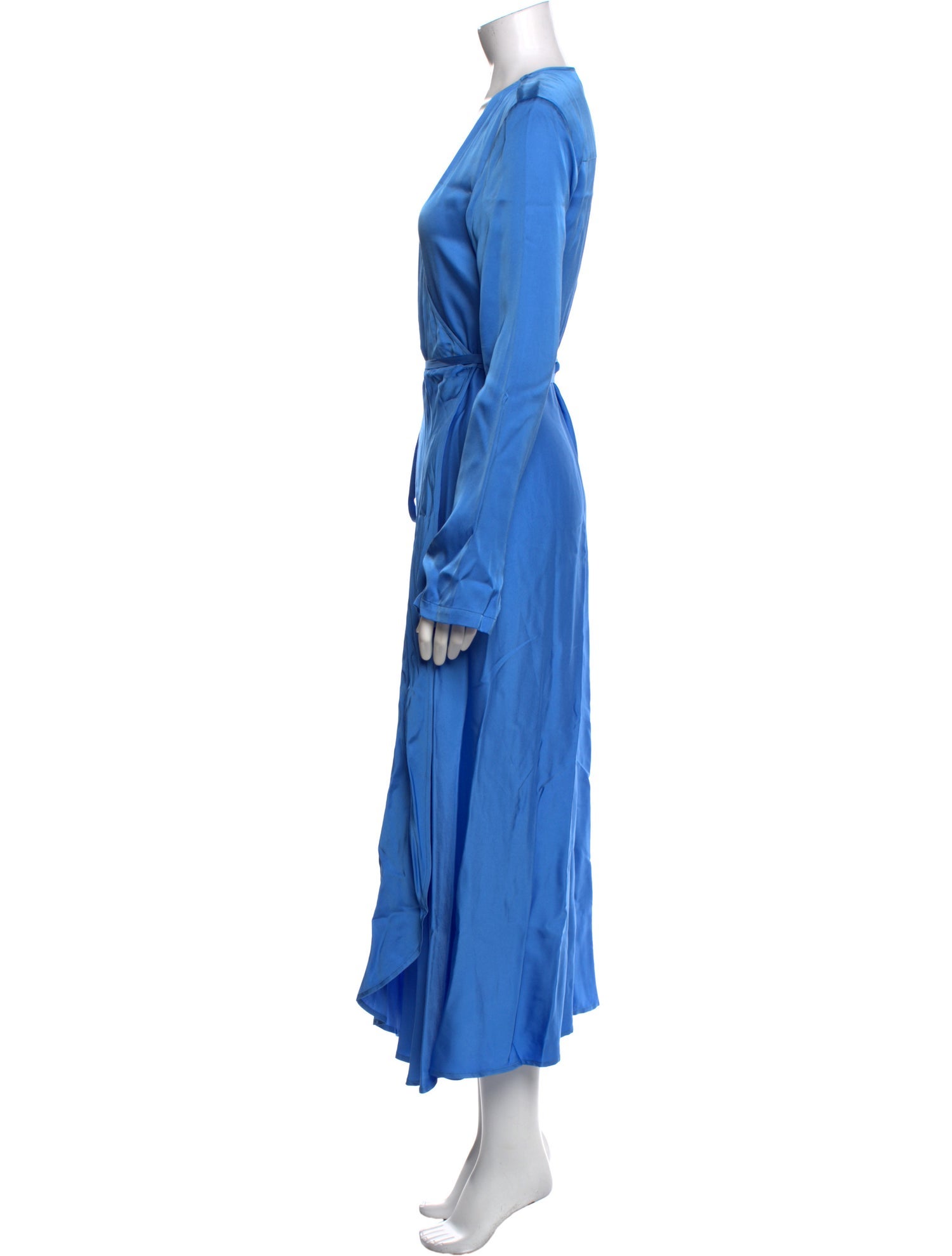 ROTATE Birger Christensen V-Neck Long Dress