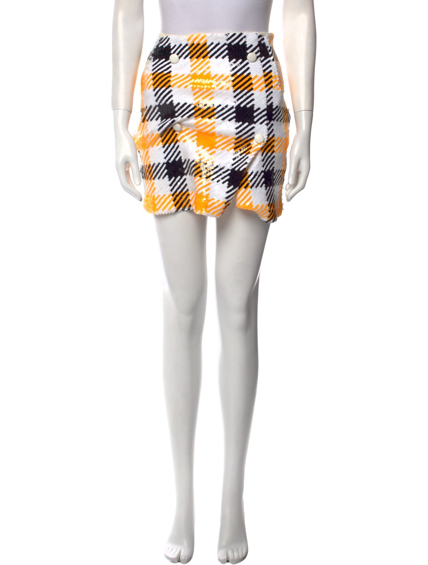 ROTATE Birger Christensen Sequin Mini Skirt