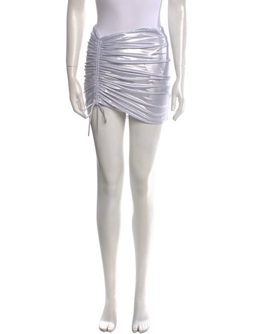 ROTATE Birger Christensen Pleated Accents Mini Skirt