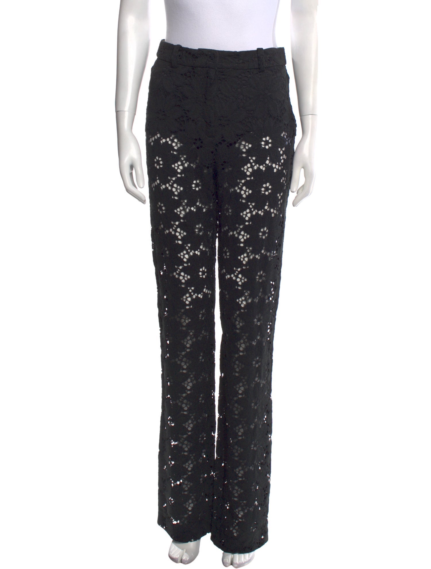 ROTATE Birger Christensen Floral Print Straight Leg Pants w/ Tags