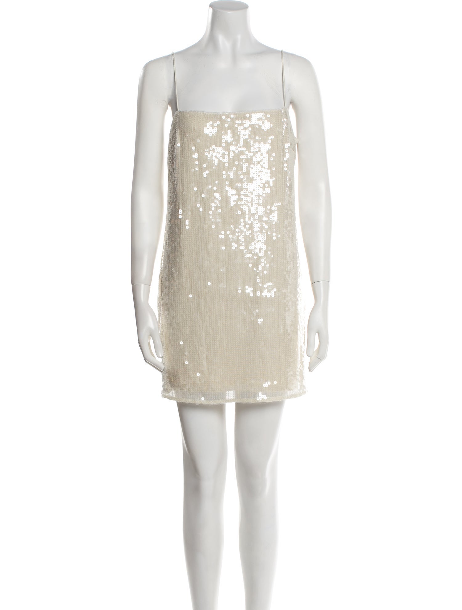 ROTATE Birger Christensen Square Neckline Mini Dress