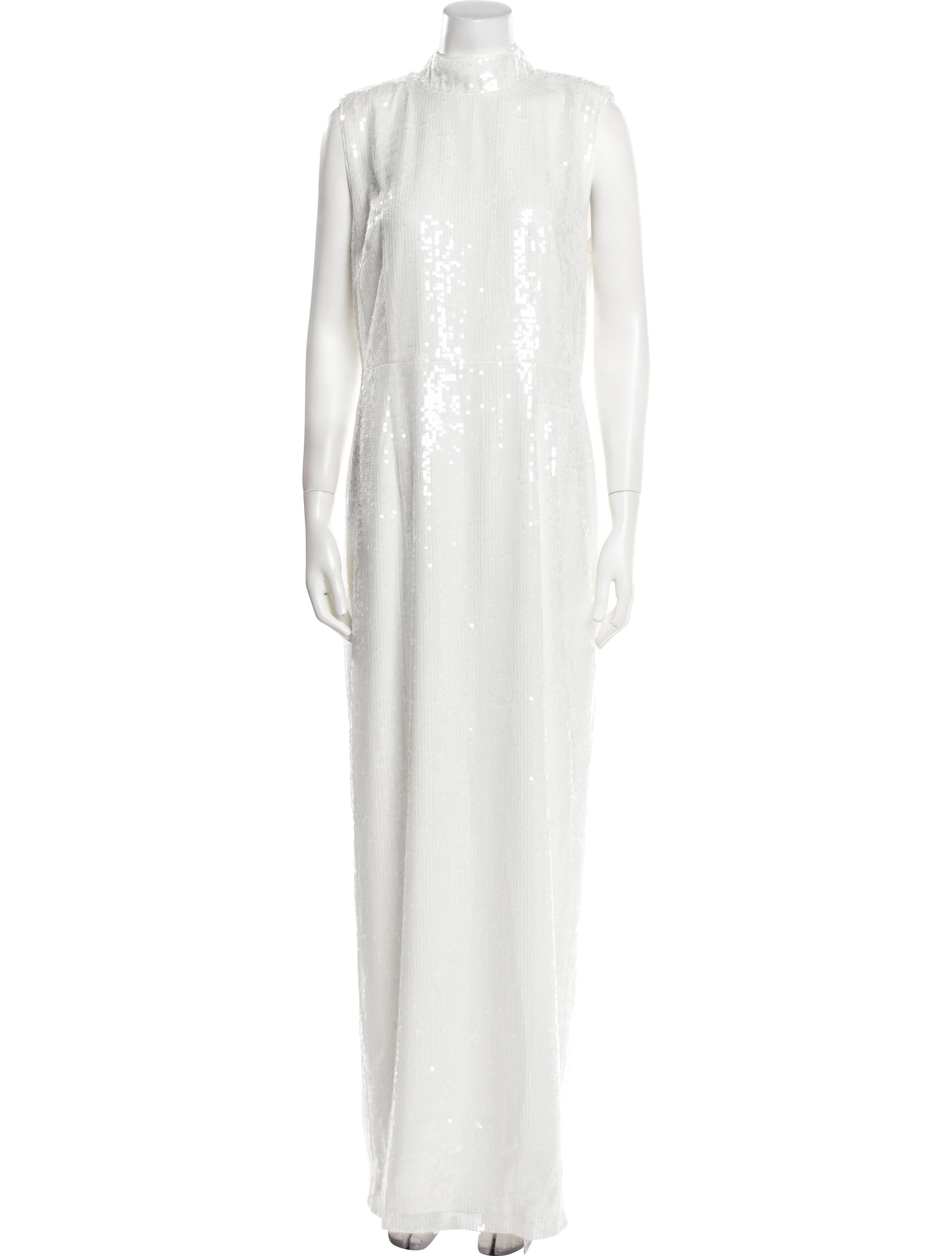 ROTATE Birger Christensen Mock Neck Long Dress w/ Tags