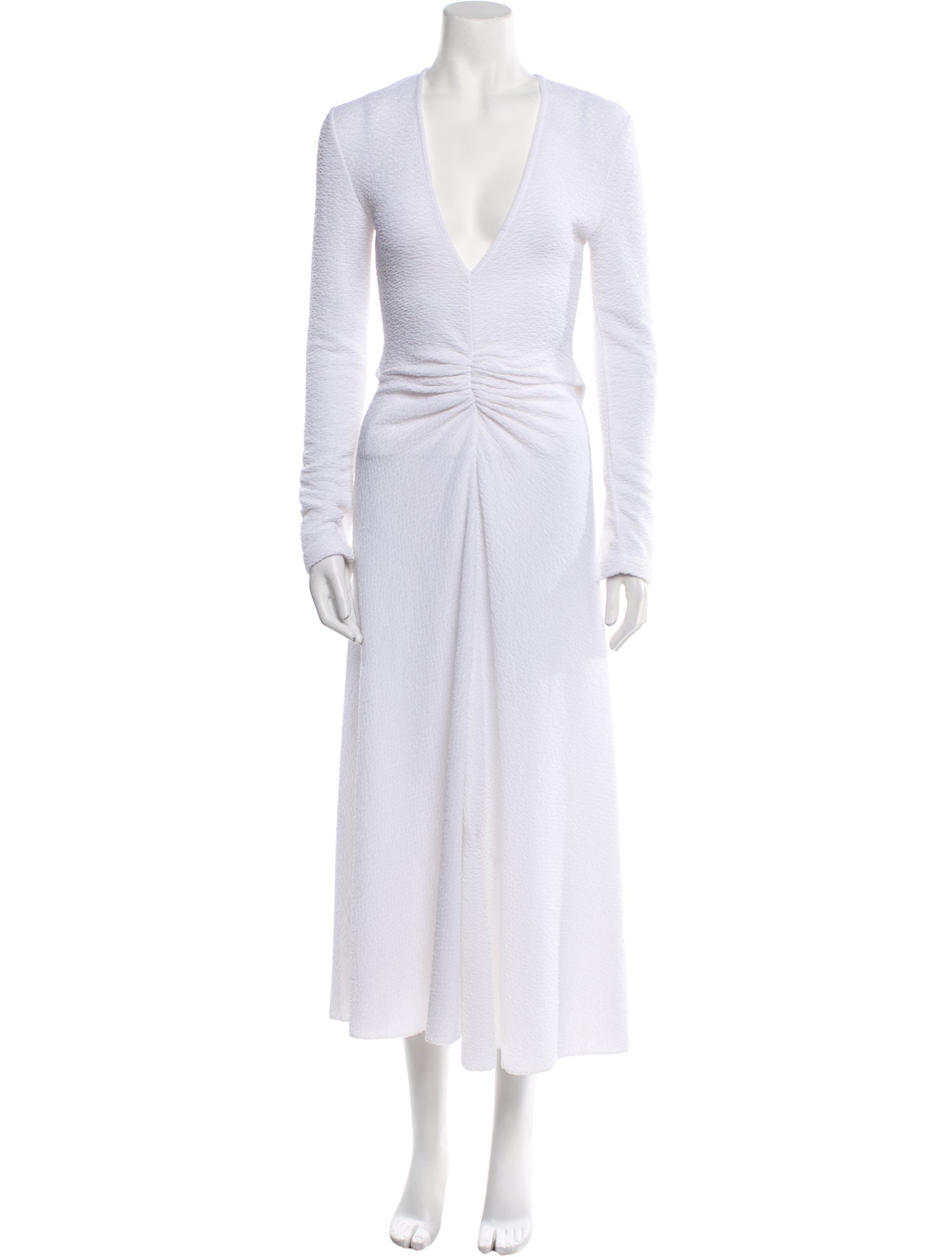 ROTATE Birger Christensen V-Neck Long Dress