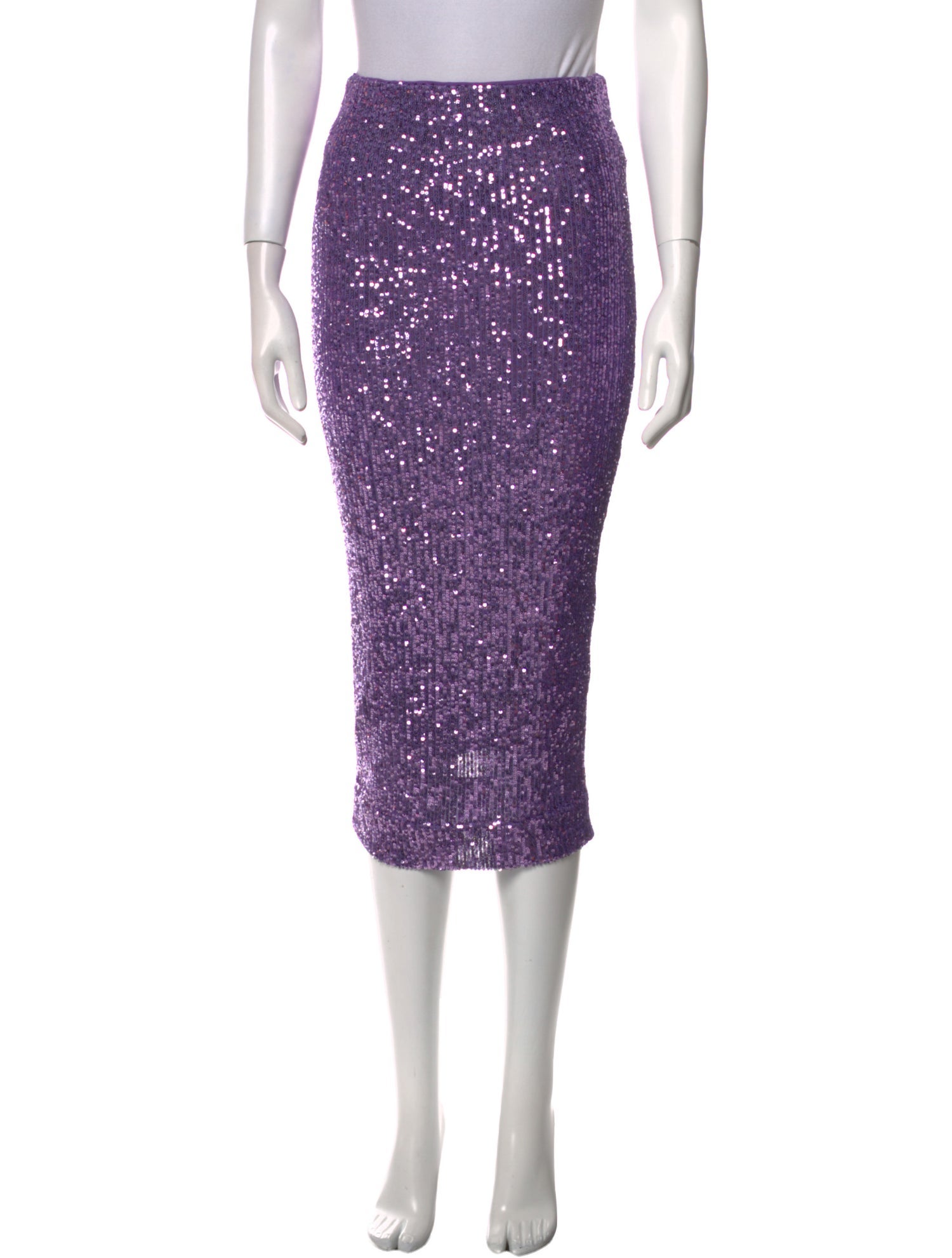 ROTATE Birger Christensen Sequin Embellishments Midi Length Skirt w/ Tags