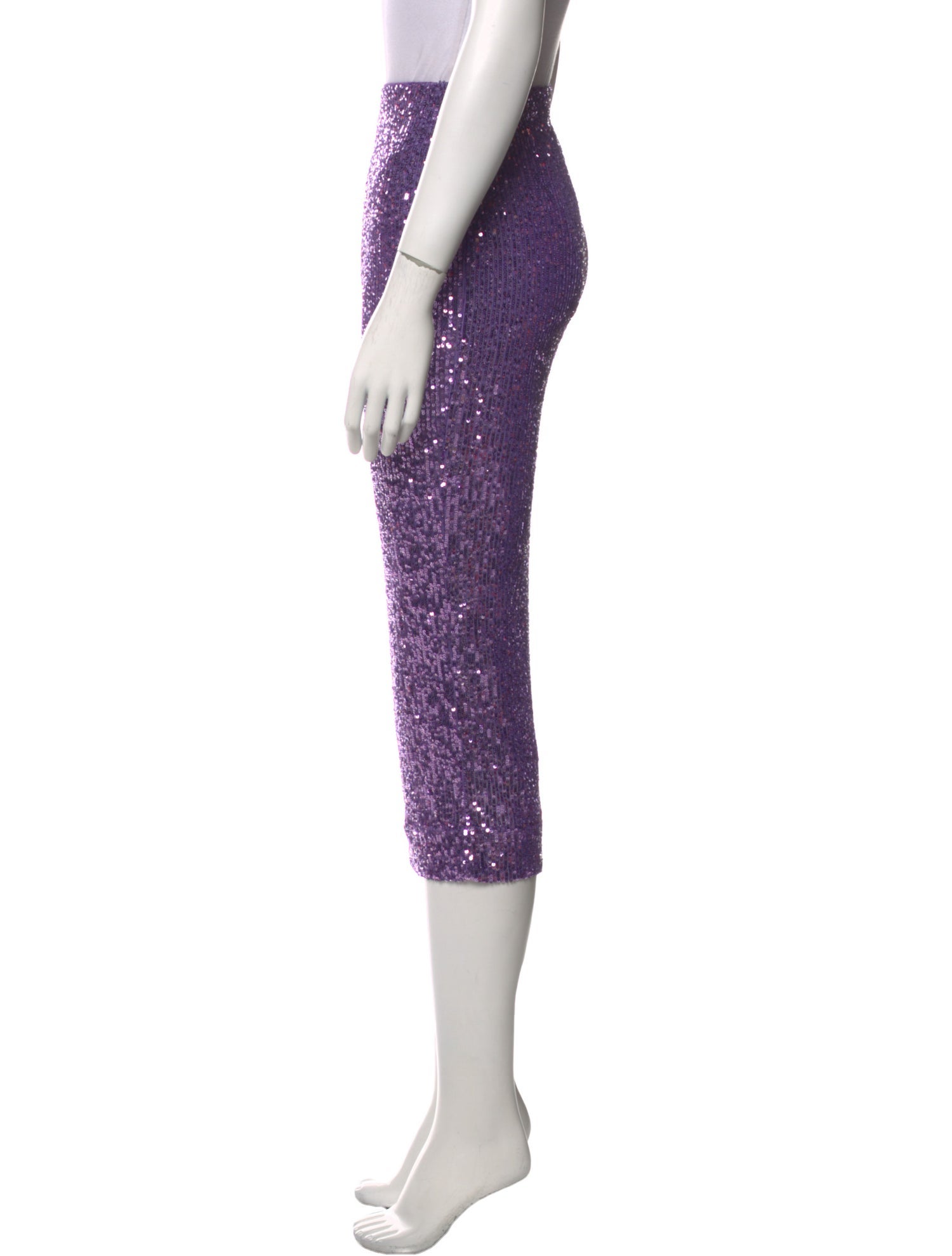 ROTATE Birger Christensen Sequin Embellishments Midi Length Skirt w/ Tags