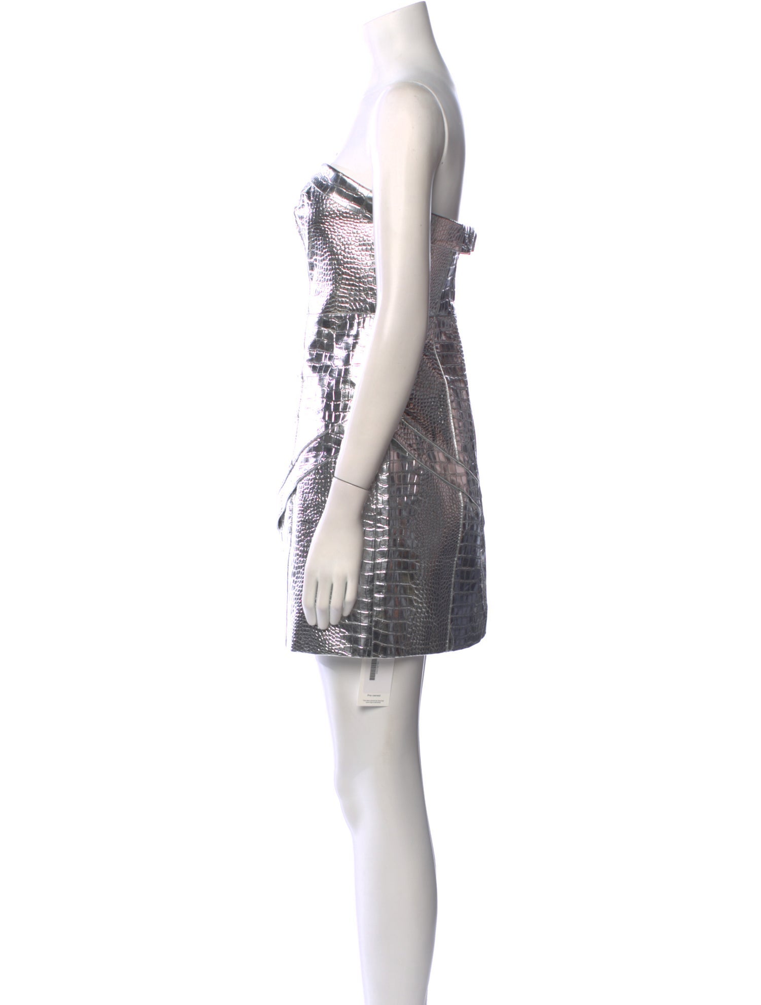 ROTATE Birger Christensen Faux Leather Mini Dress