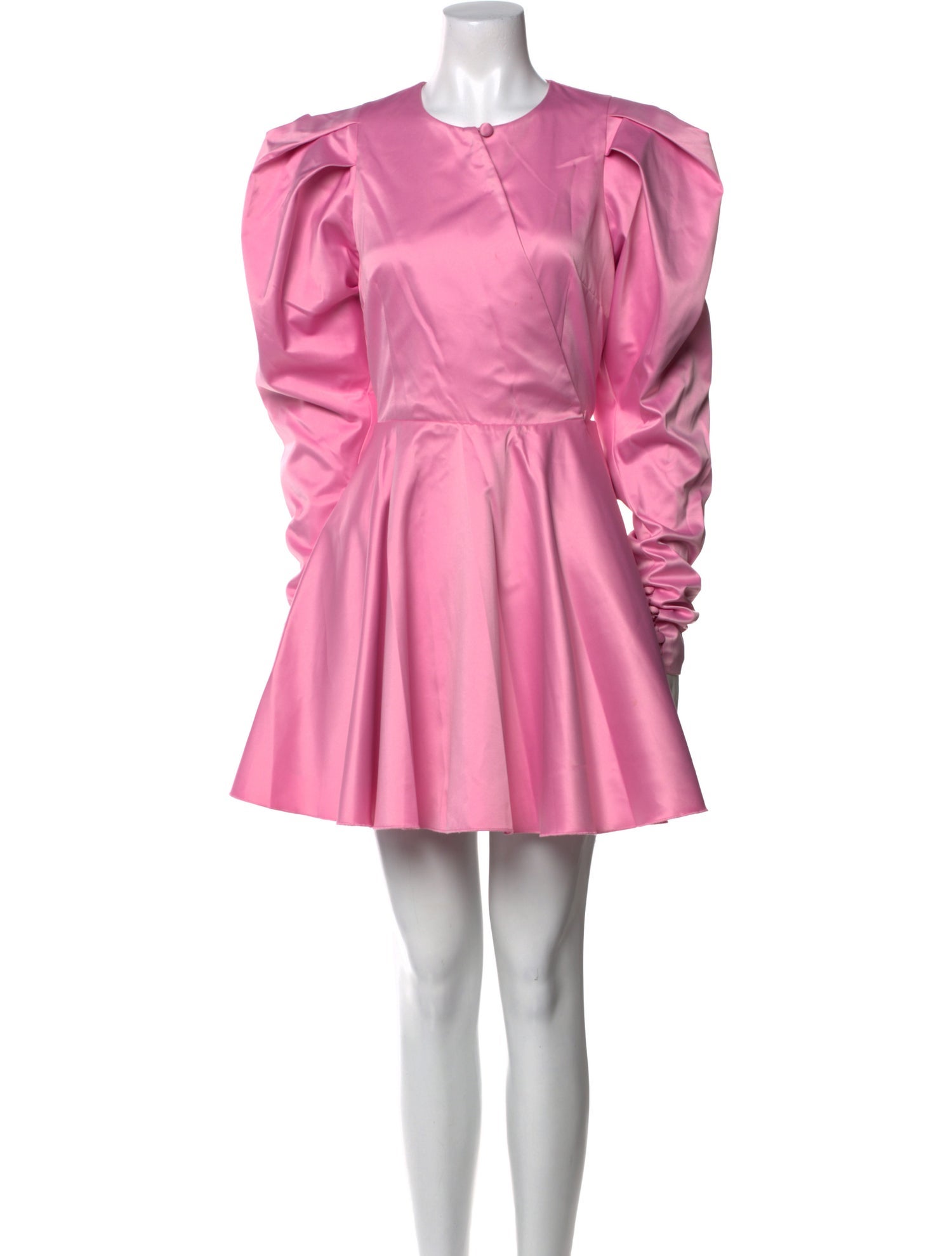 ROTATE Birger Christensen Crew Neck Mini Dress