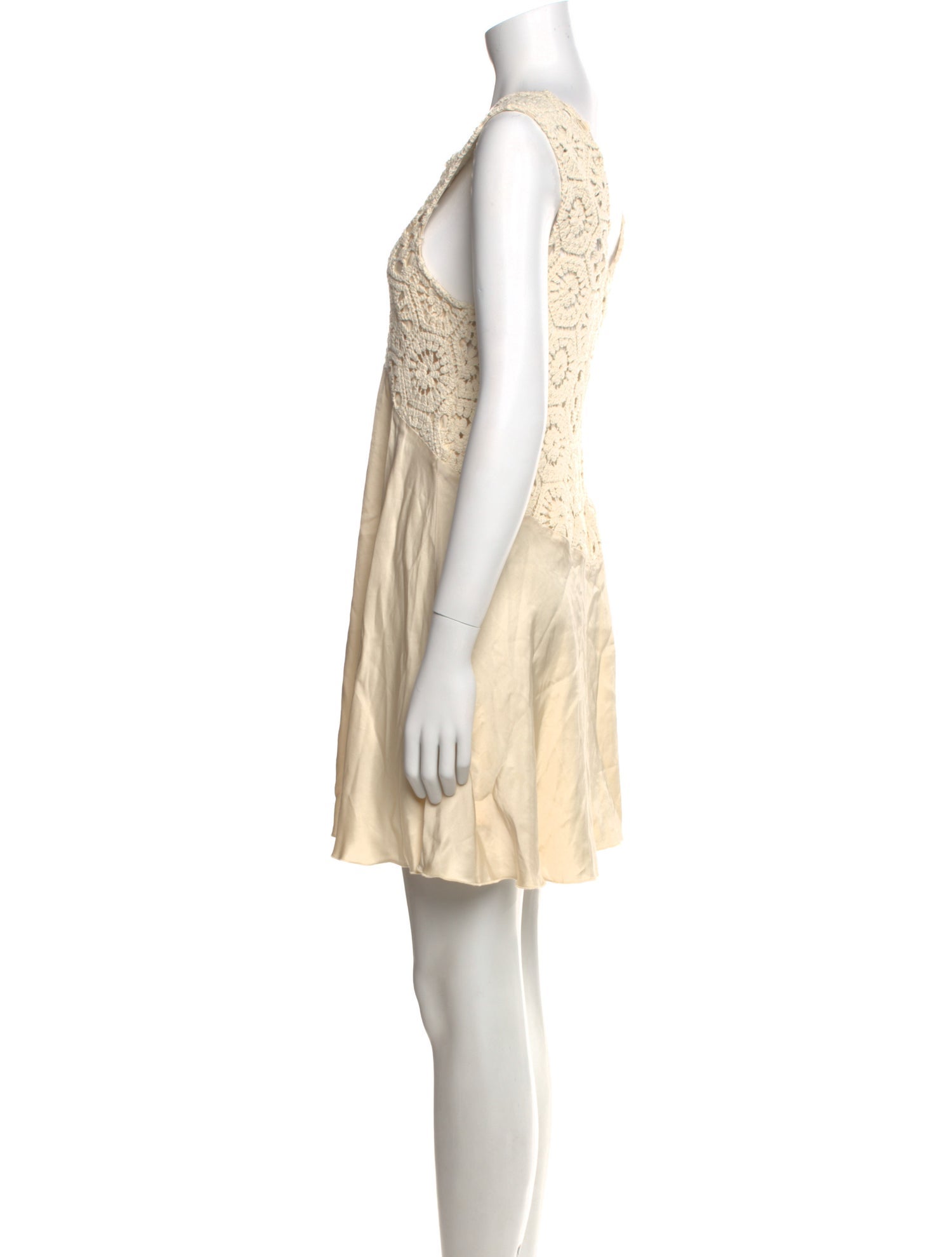 ROTATE Birger Christensen V-Neck Mini Dress