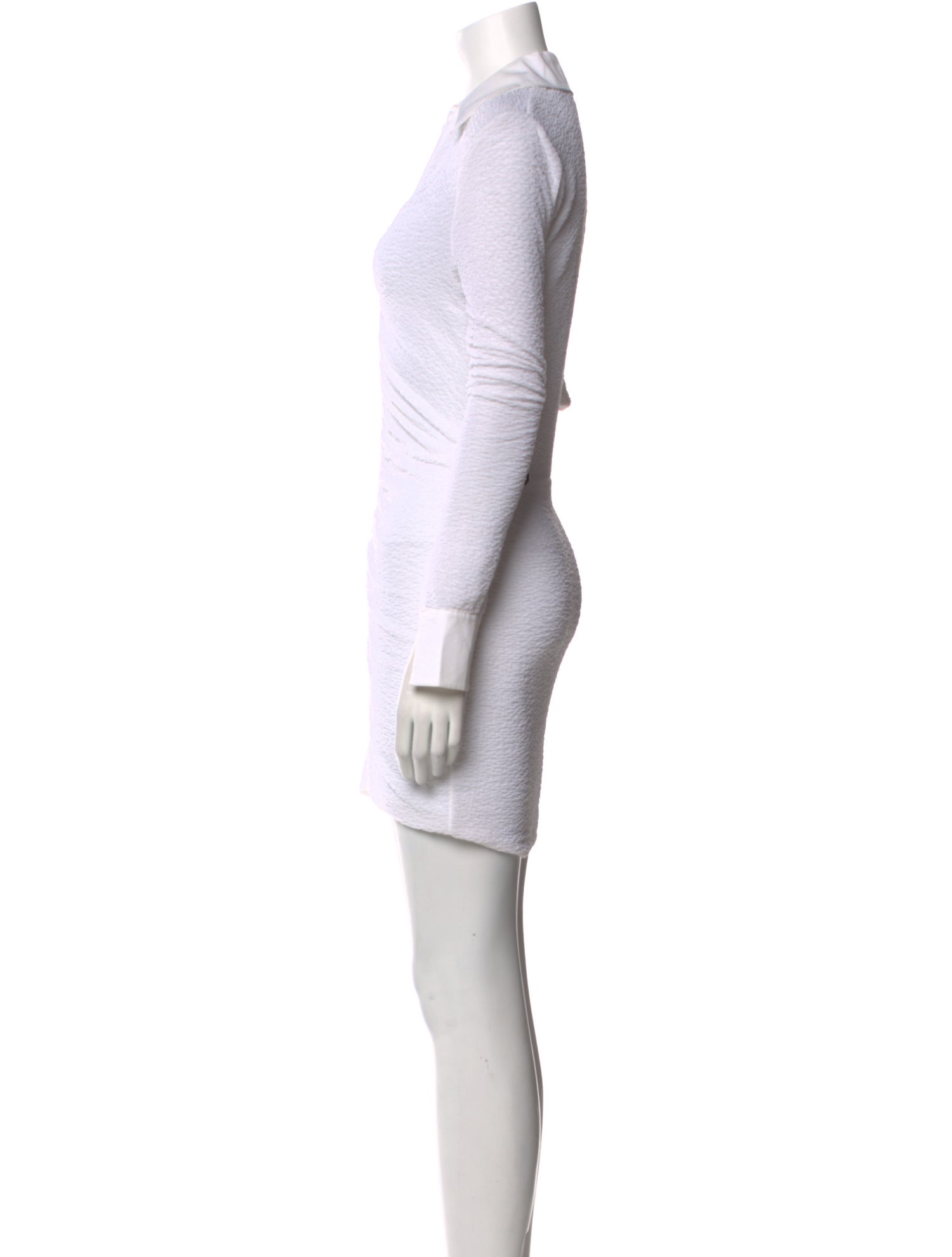 ROTATE Birger Christensen V-Neck Mini Dress