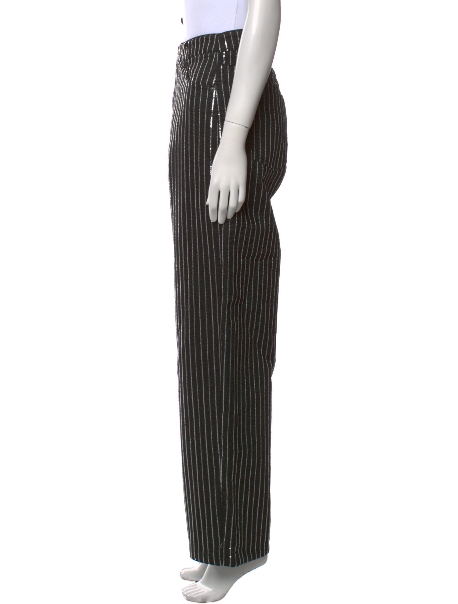 ROTATE Birger Christensen Silk Wide Leg Pants w/ Tags