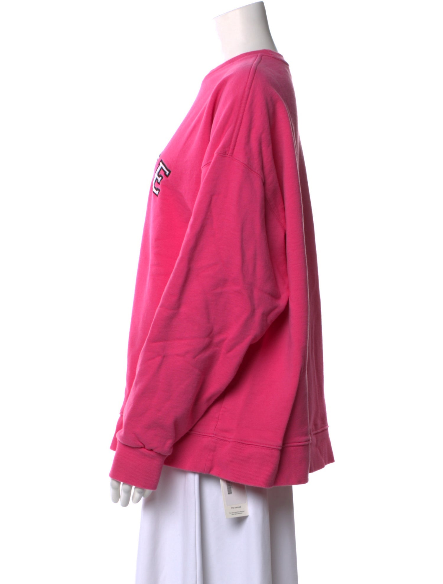 ROTATE Birger Christensen Graphic Print Crew Neck Sweatshirt