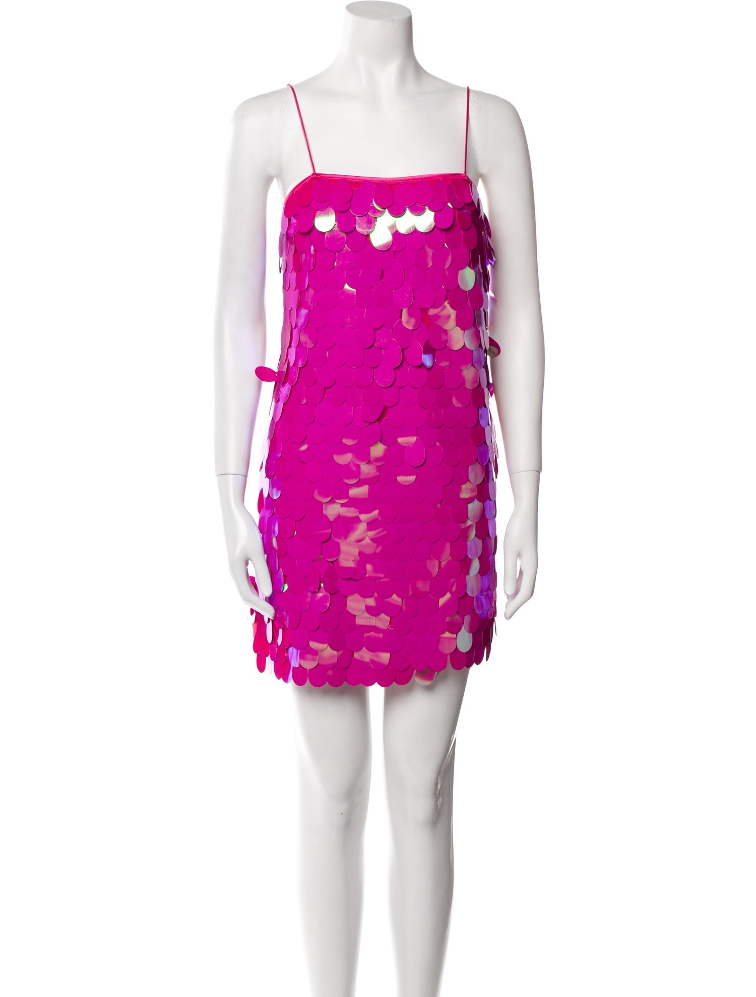 ROTATE Birger Christensen Square Neckline Mini Dress