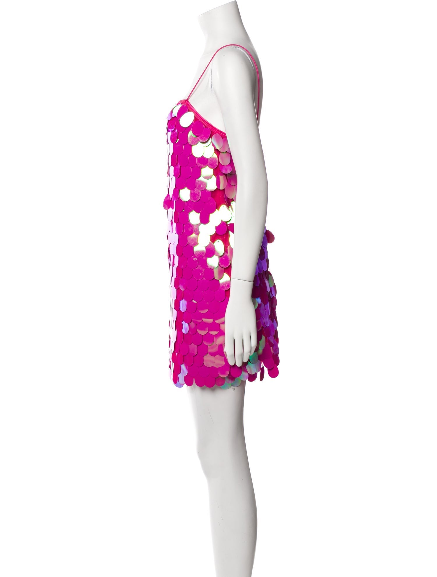 ROTATE Birger Christensen Square Neckline Mini Dress