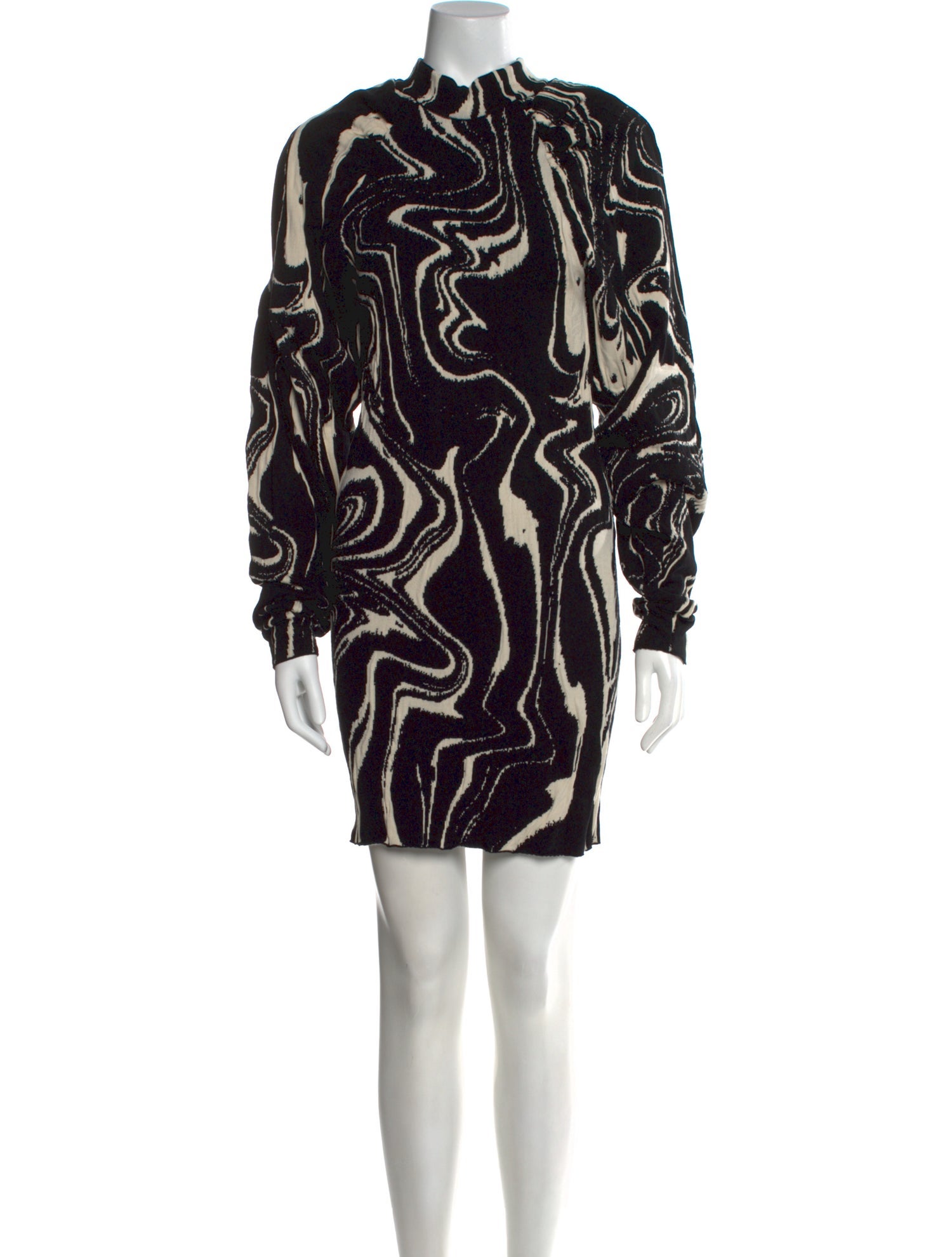 ROTATE Birger Christensen Printed Mini Dress