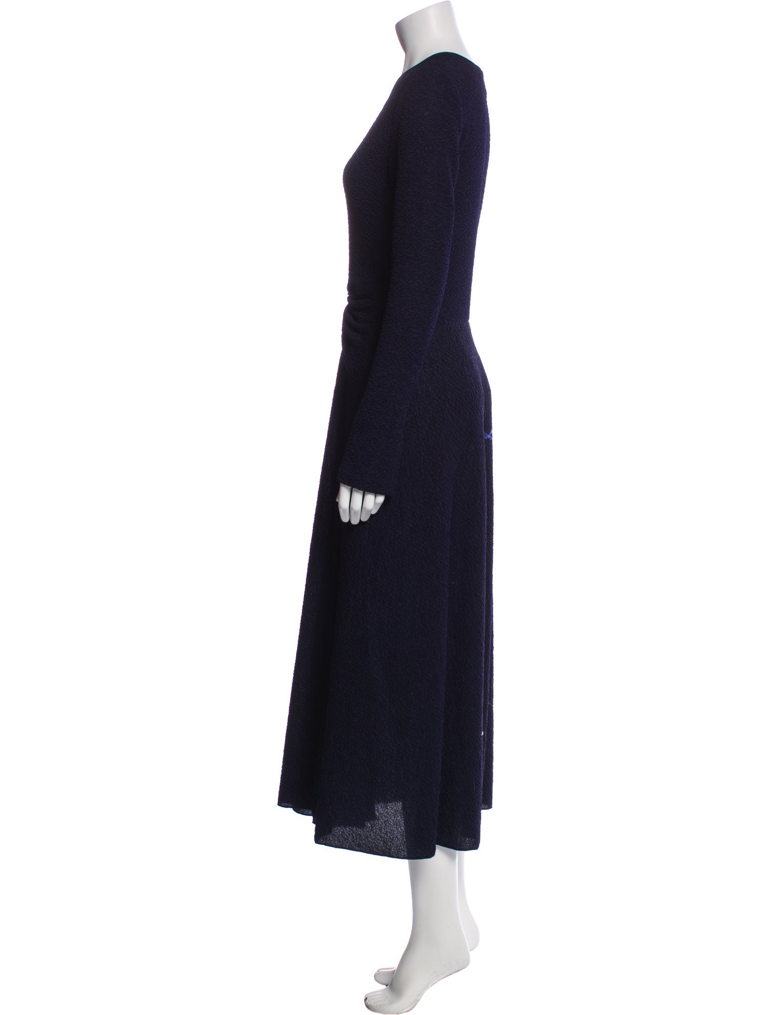 ROTATE Birger Christensen V-Neck Long Dress