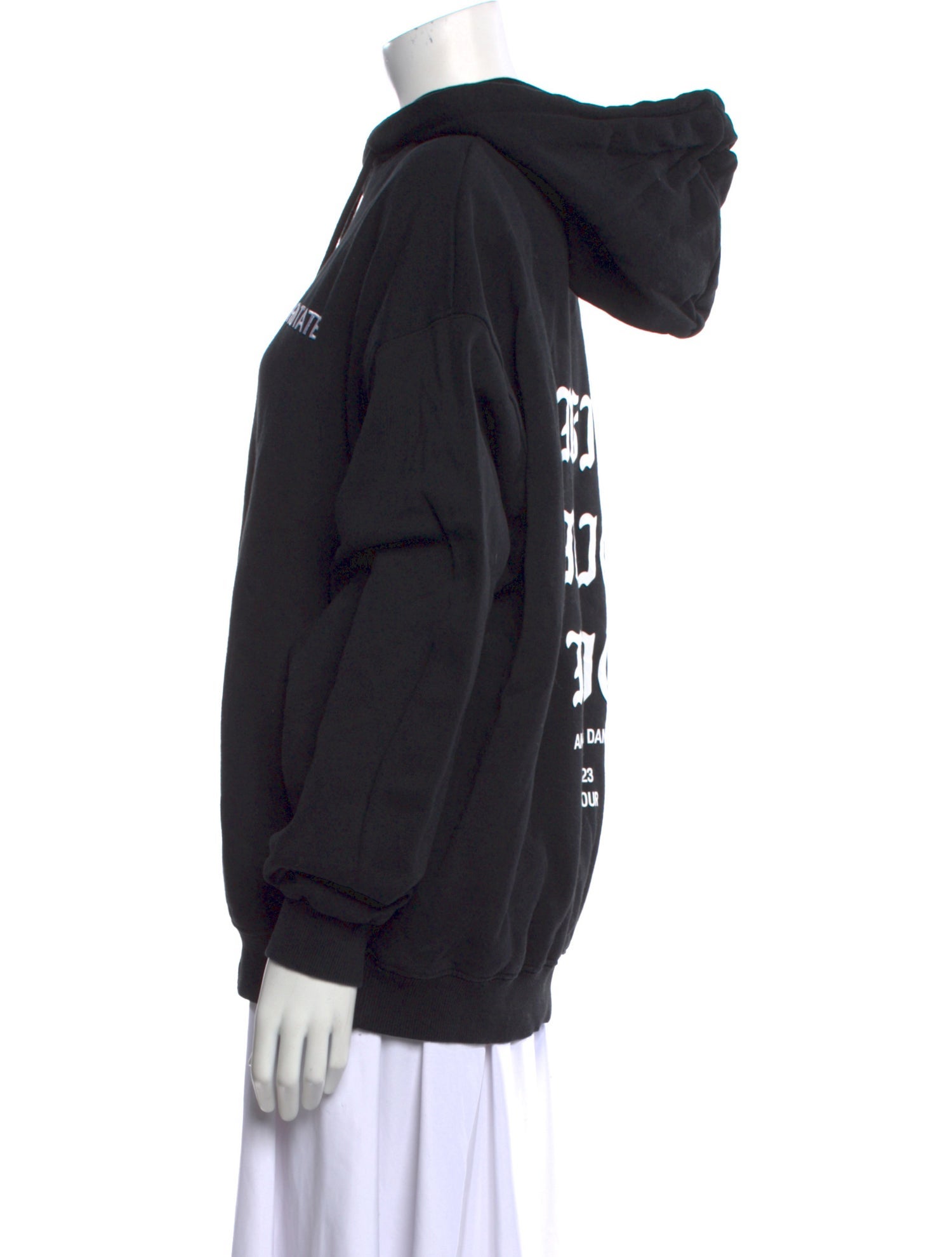 ROTATE Birger Christensen Graphic Print Crew Neck Sweatshirt