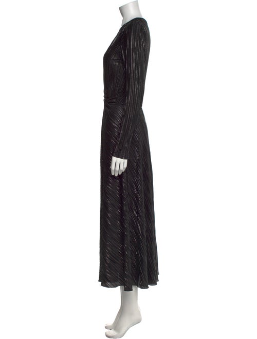 ROTATE Birger Christensen V-Neck Long Dress