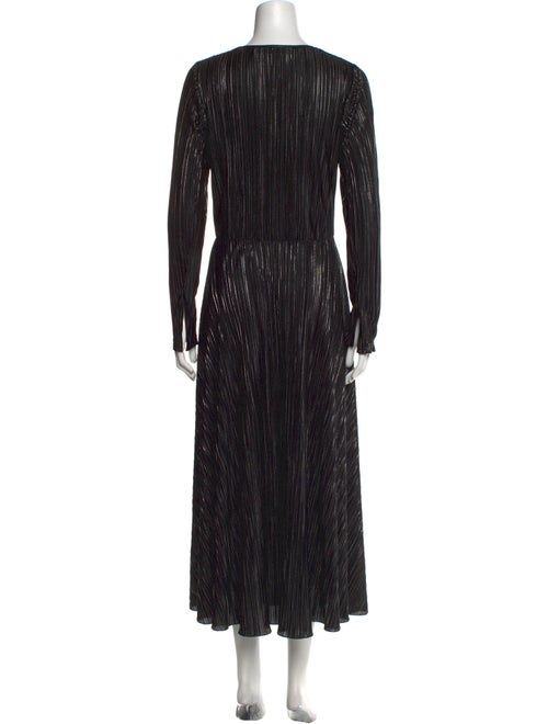 ROTATE Birger Christensen V-Neck Long Dress