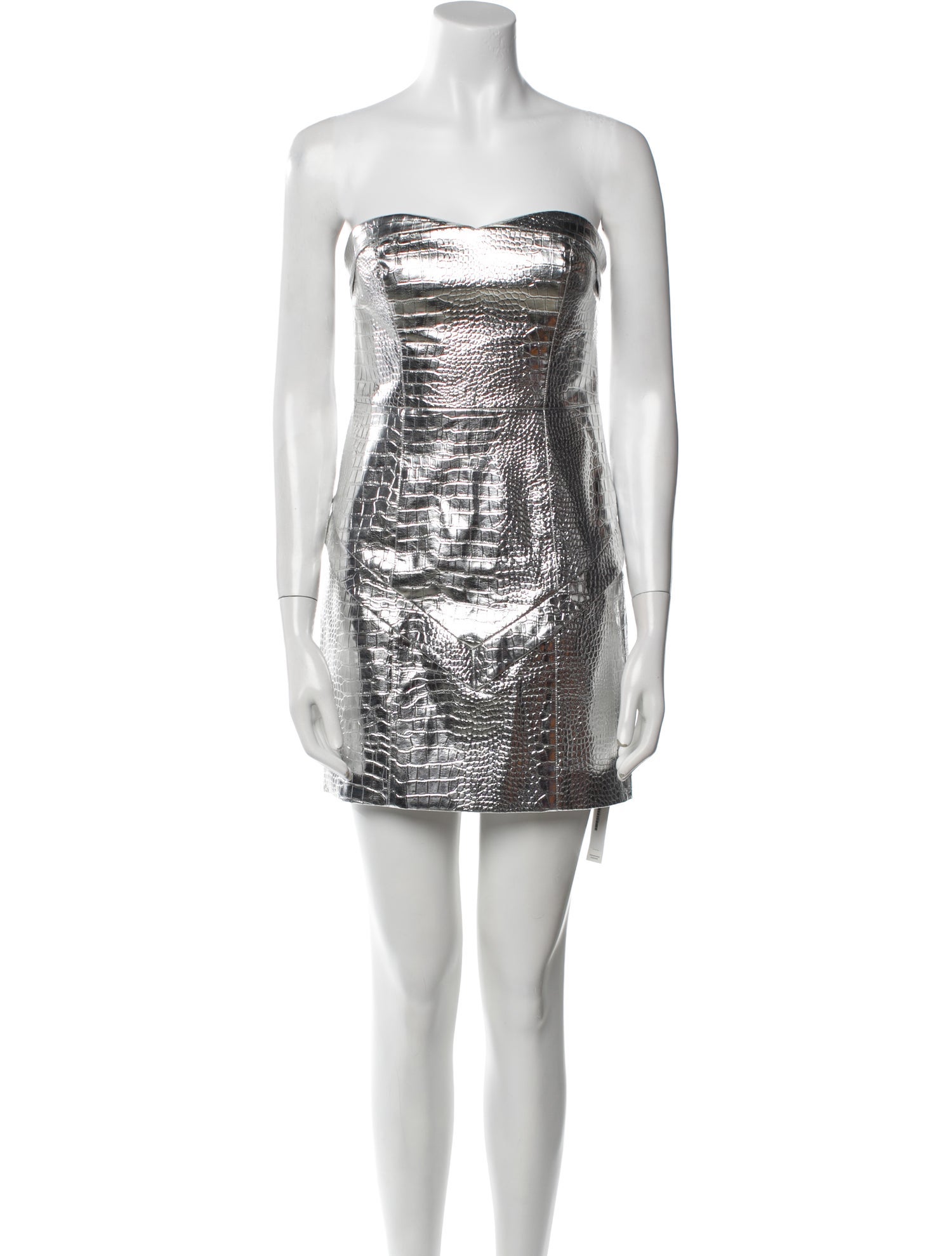 ROTATE Birger Christensen Animal Print Mini Dress