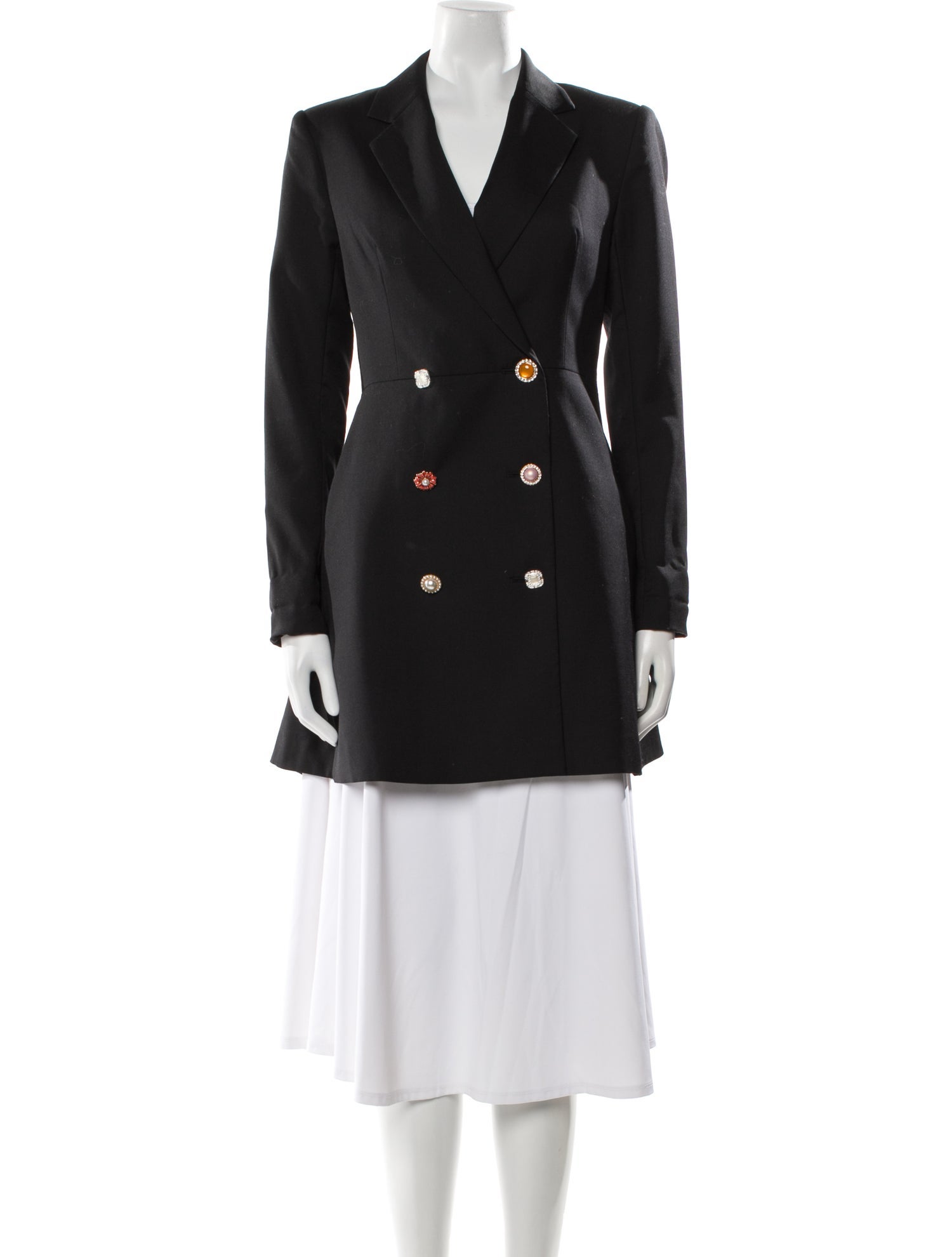 ROTATE Birger Christensen Wool Peacoat