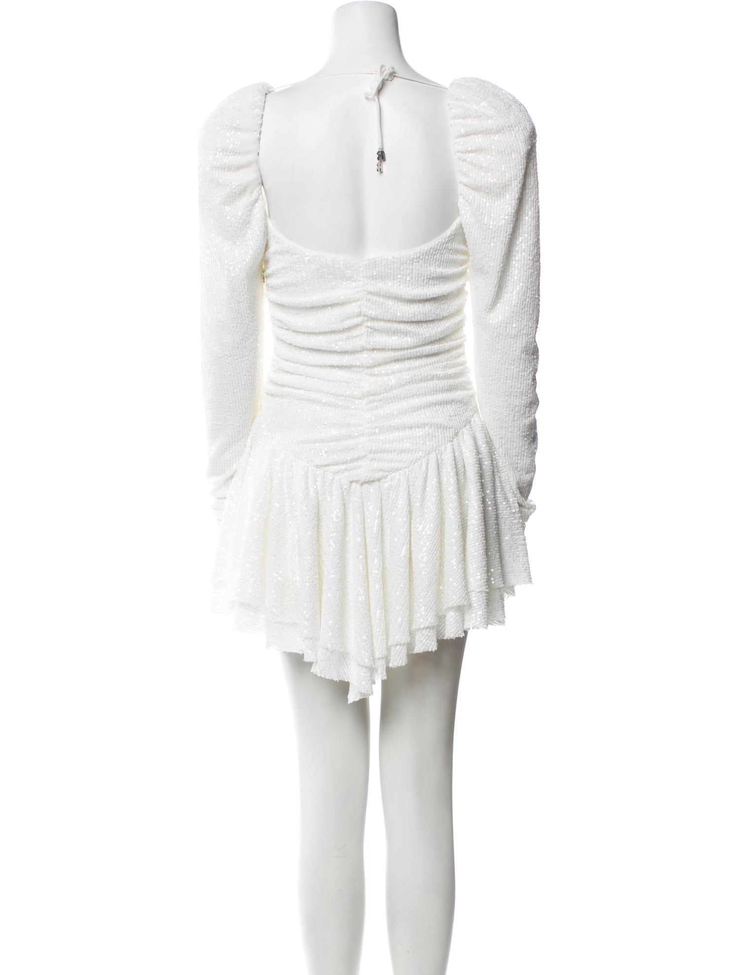 ROTATE Birger Christensen Square Neckline Mini Dress