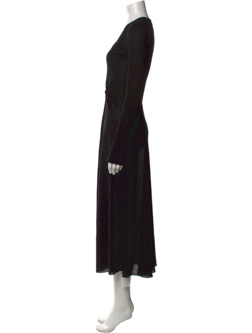 ROTATE Birger Christensen V-Neck Long Dress
