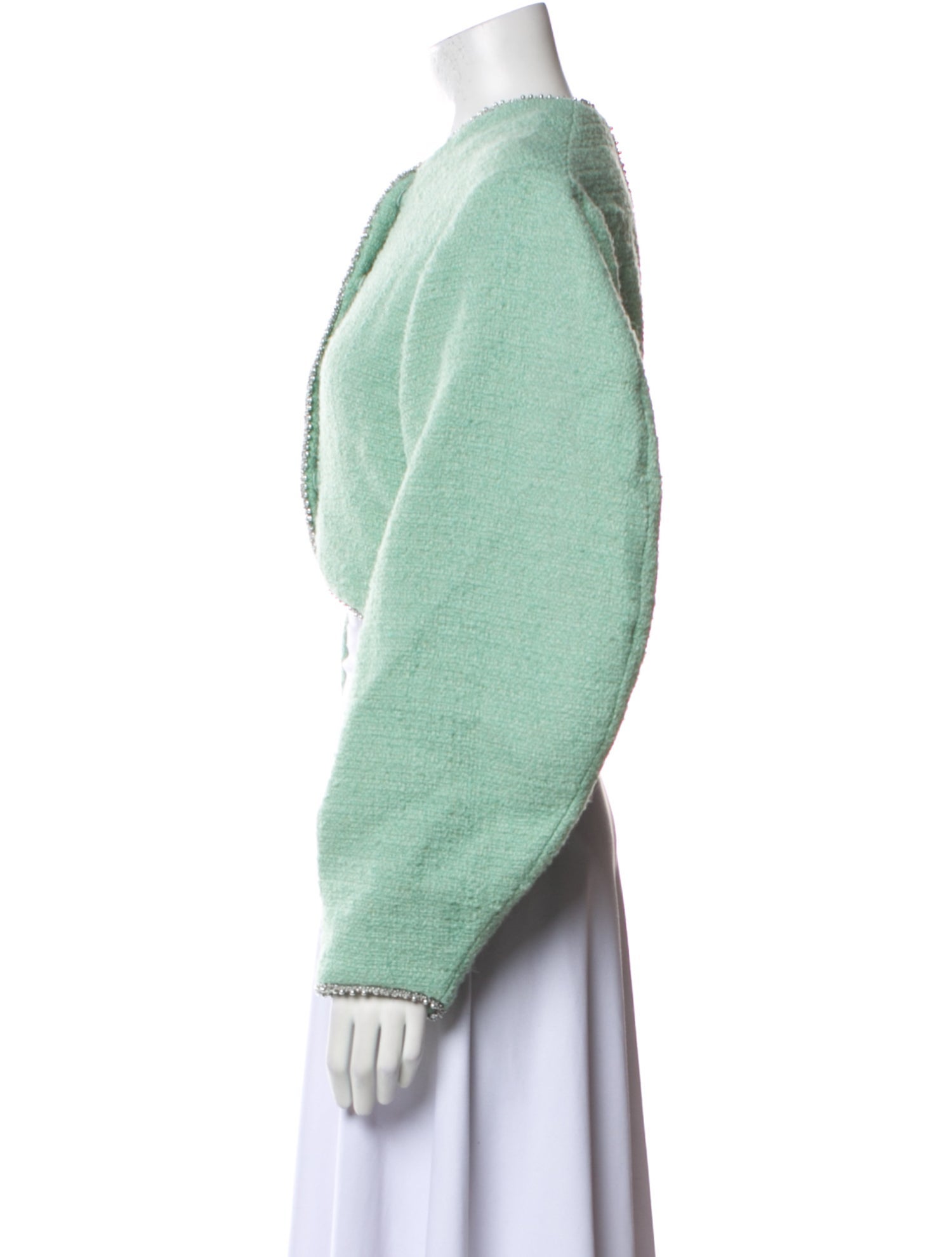 ROTATE Birger Christensen Tweed Pattern Bolero w/ Tags