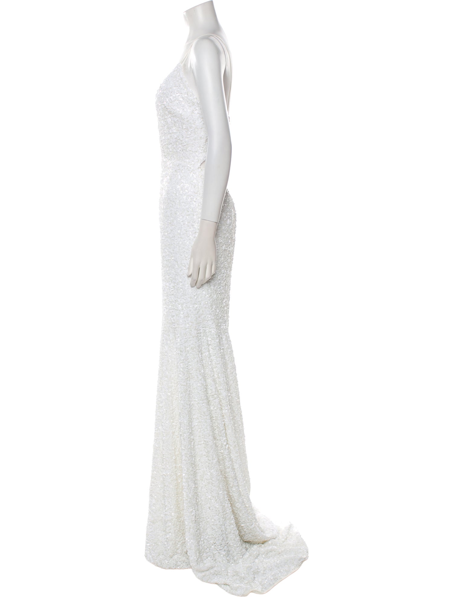 ROTATE Birger Christensen V-Neck Long Dress w/ Tags