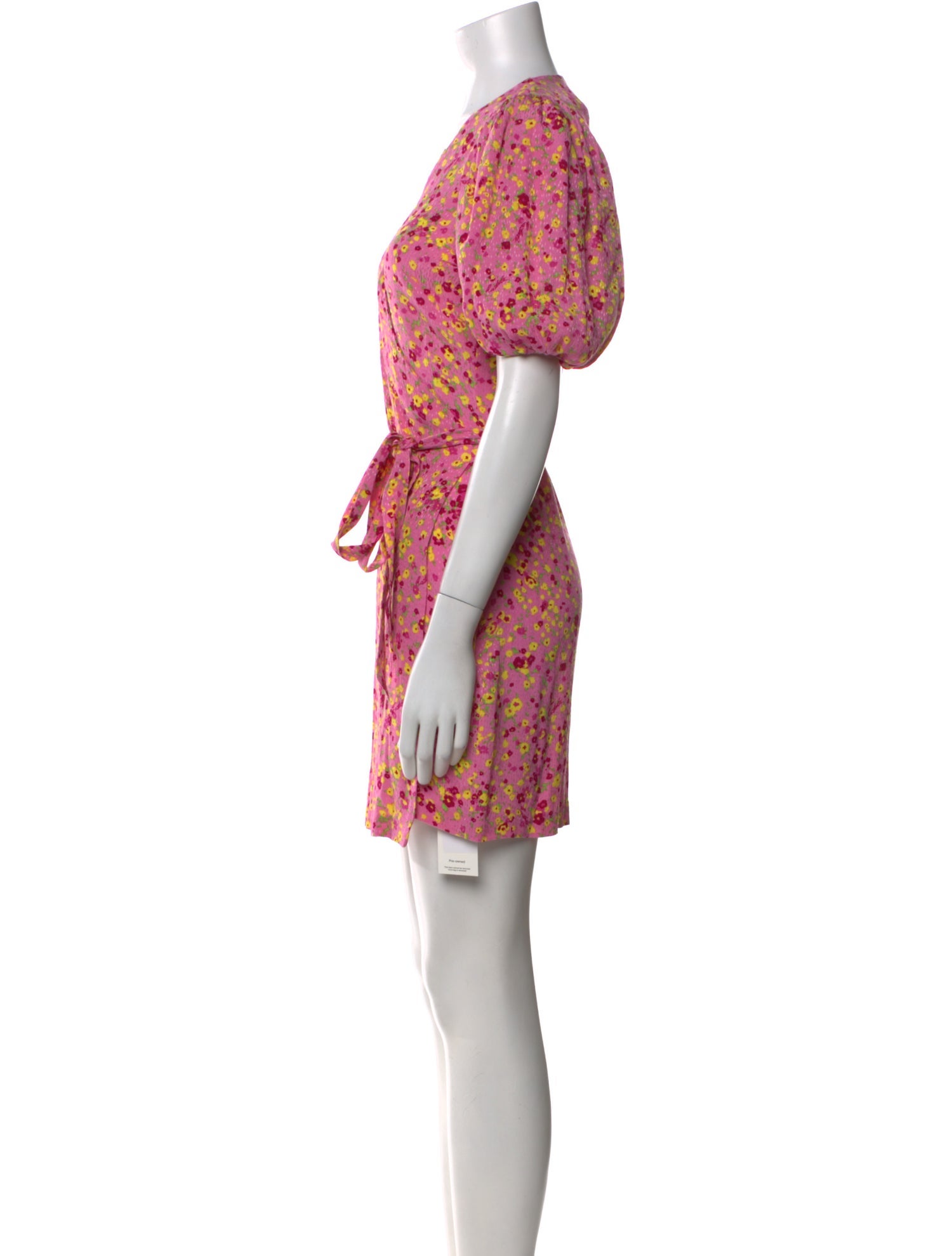 ROTATE Birger Christensen Floral Print Mini Dress w/ Tags