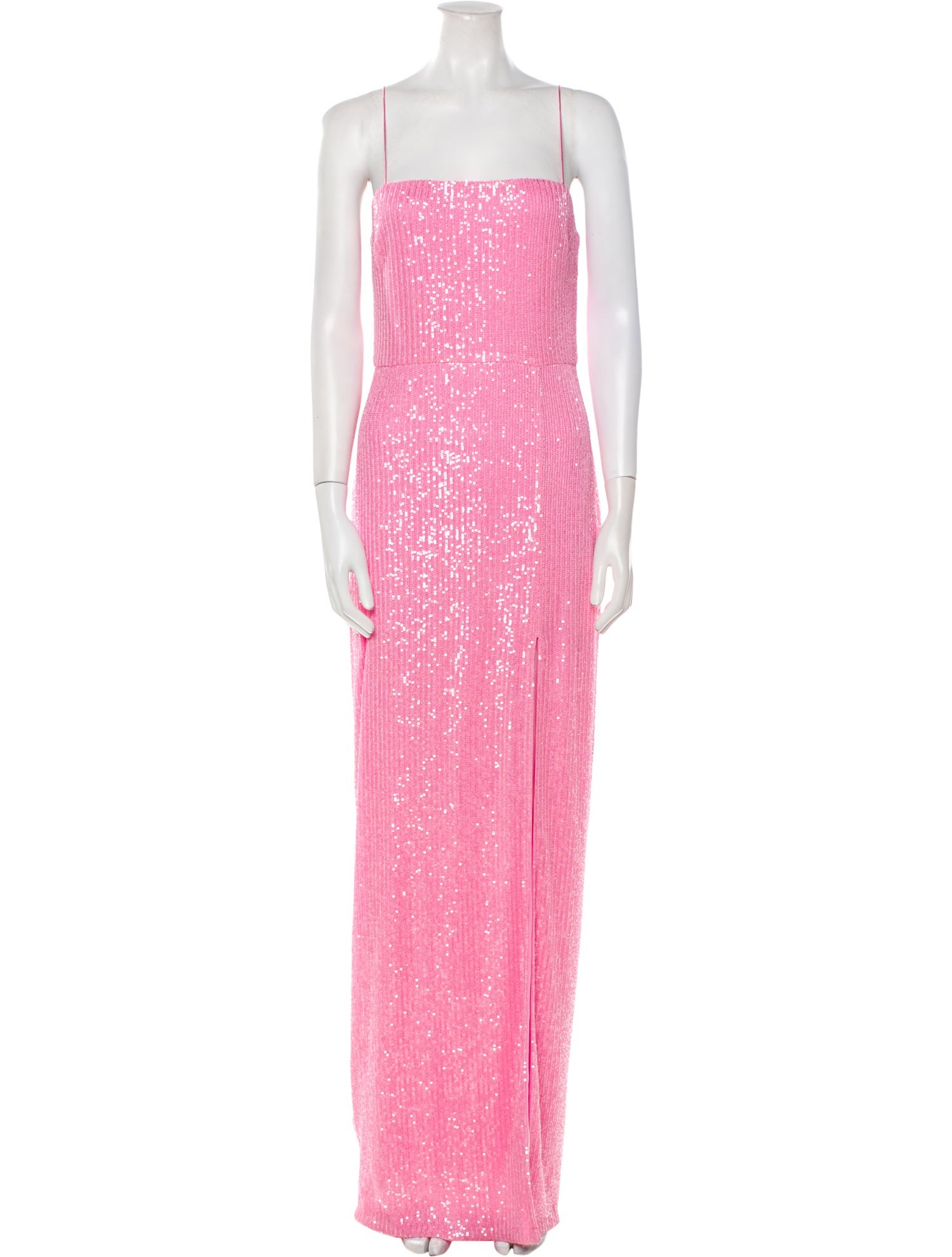 ROTATE Birger Christensen Square Neckline Long Dress w/ Tags