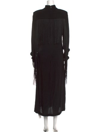 ROTATE Birger Christensen Turtleneck Long Dress