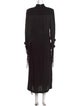 ROTATE Birger Christensen Turtleneck Long Dress